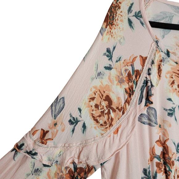 Floral Peasant Top - Picture 8 of 10